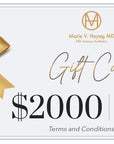 Dr Marie Hayag MD Gift Cards